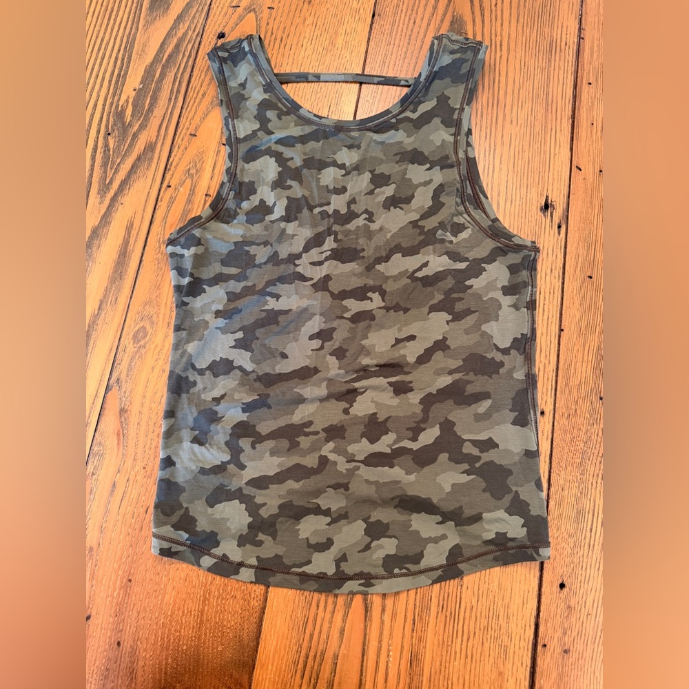 Lululemon Camouflage Tank Top